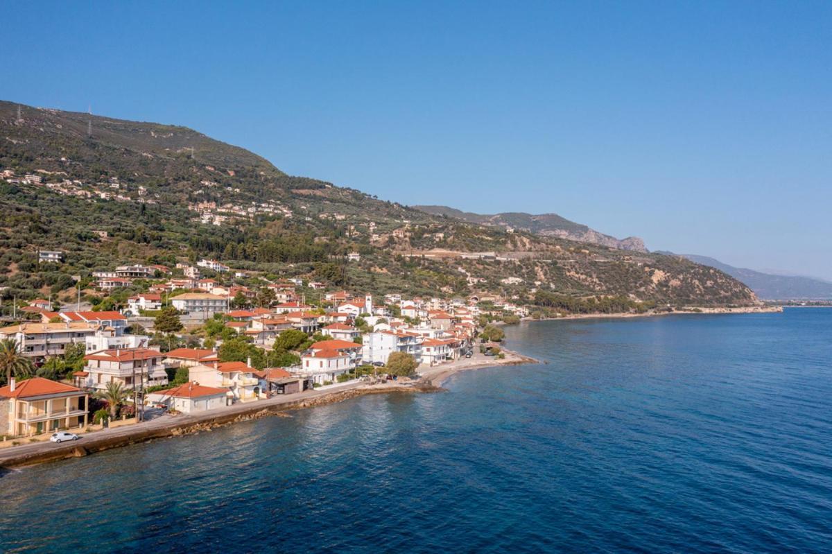 Paralia Platanou Seaview House Bagian luar foto
